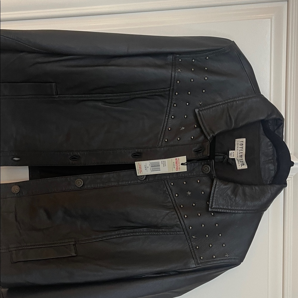 Idyllwind Gray Leather Jacket